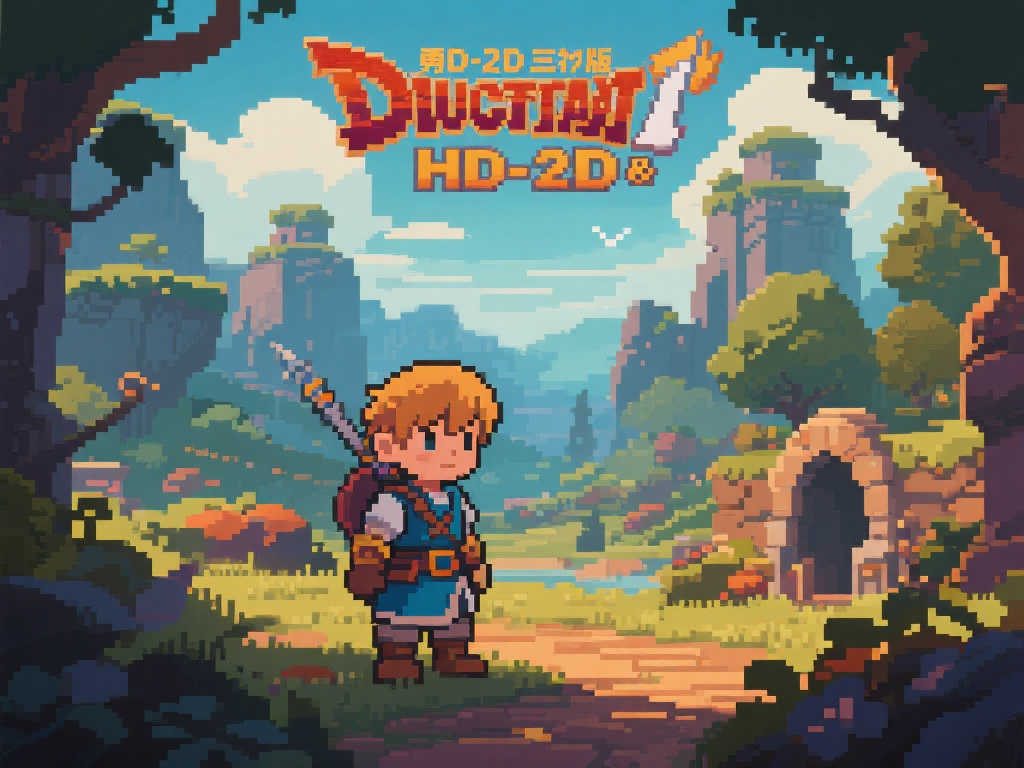 《勇者斗恶龙1&2:HD-2D焕新重制》2025年震撼登场! 《勇者斗恶龙1&2:HD-2D焕新重制》2025年震撼登场!