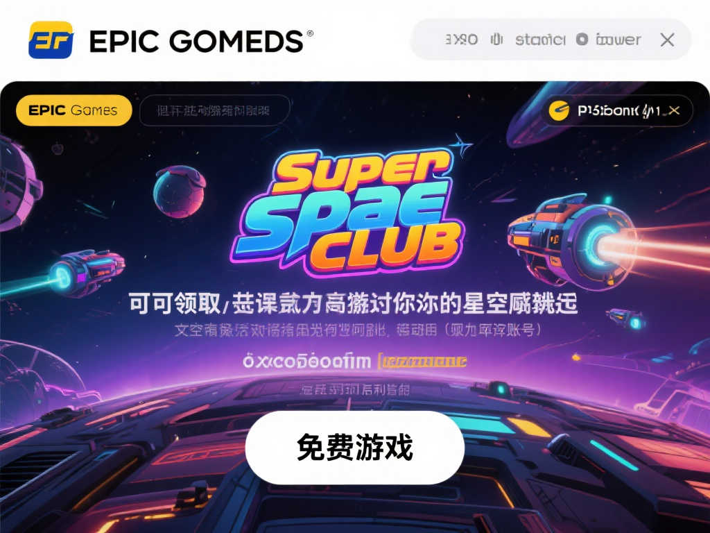 Epic免费送:47元太空射击佳作《超级太空俱乐部》Steam好评高达94% Epic免费送:47元太空射击佳作《超级太空俱乐部》Steam好评高达94%