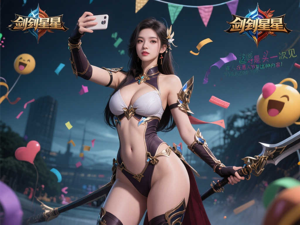 前所未见！愚人节《剑星》体模晒出惊艳大尺度发色照！