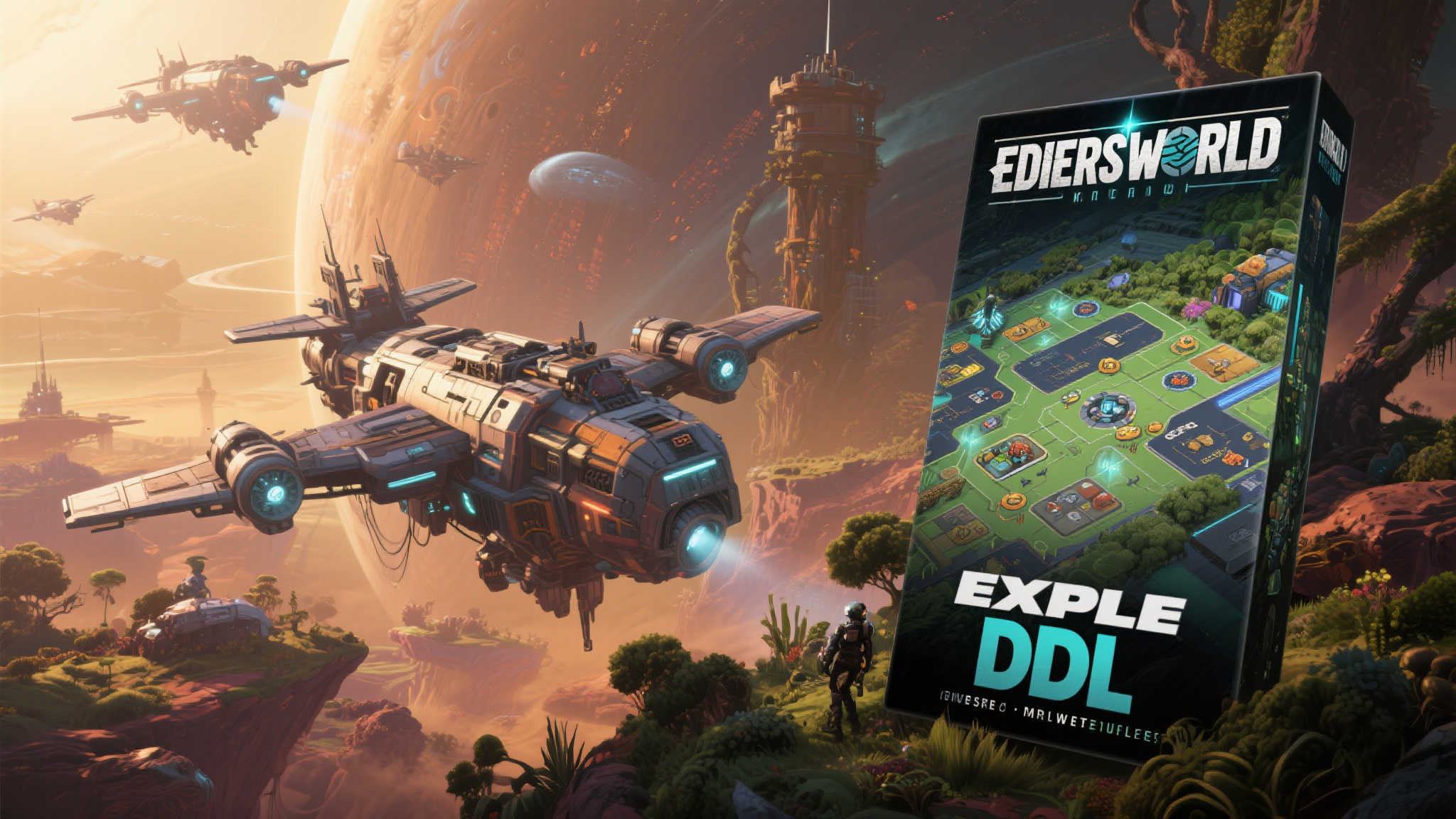 《边缘世界》迎来飞行要塞及别样生态系统冒险 《边缘世界》迎来飞行要塞及别样生态系统冒险